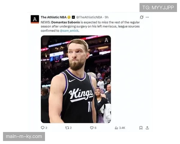 国王遭遇双重打击 萨博尼斯接受半月板手术与拉文双双赛季报销